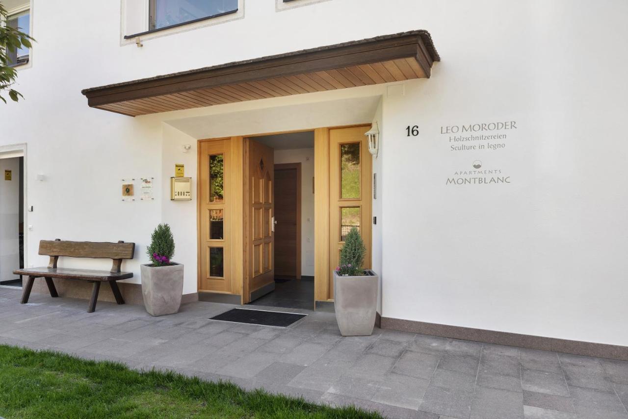 Apartments Montblanc Sella Ortisei Eksteriør billede